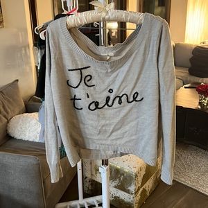 J’taime Cute sweater